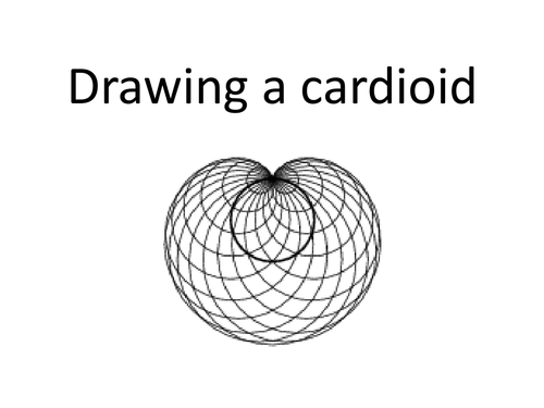 Drawing a cardioid