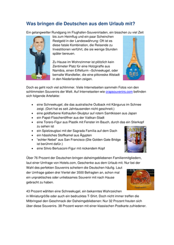 Die schlimmsten Mitbringsel aus dem Urlaub