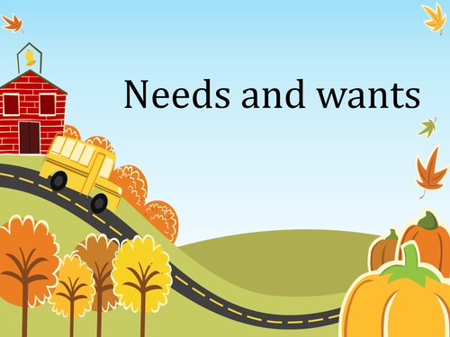 Animal Needs and Wants