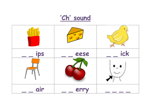 Worksheets Ch Sound Worksheets range of phonics worksheets by amy louise1989 teaching resources tes