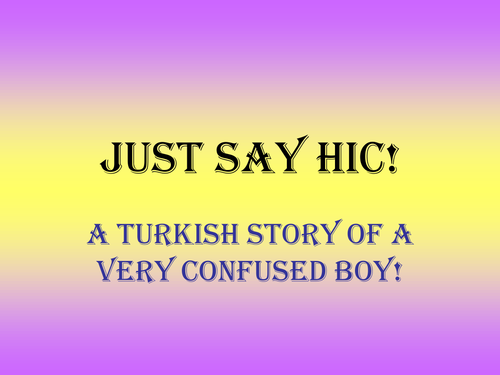 Just Say Hic!