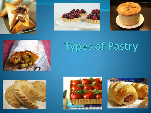 Types Of Pastry Teaching Resources