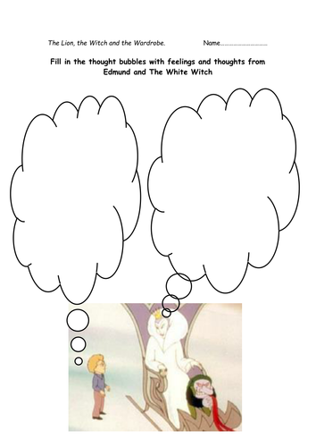 The Lion The Witch And The Wardrobe Activities Teaching Resources