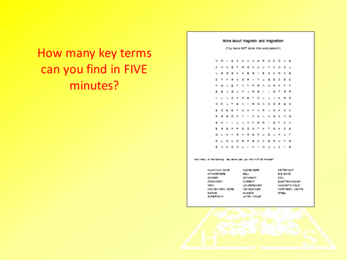 Magnetism Treasure Hunt