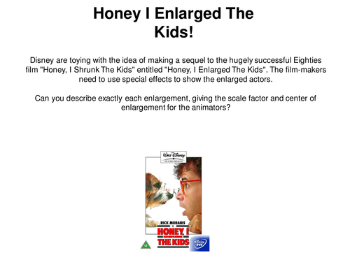 Honey, I Enlarged The Kids