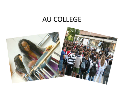 Describing your school-day (yr 7)