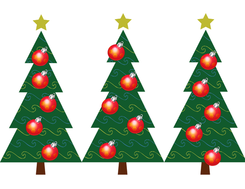 Xmas Trees worksheet