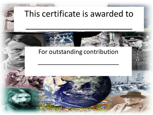 Humanities Certificate Teaching Resources