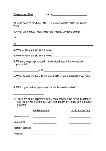respiration test