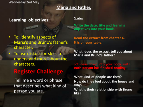 Boy In The Striped PYjamas Maria and Father