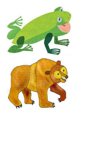 Brown Bear, Brown Bear Puppets. | Teaching Resources