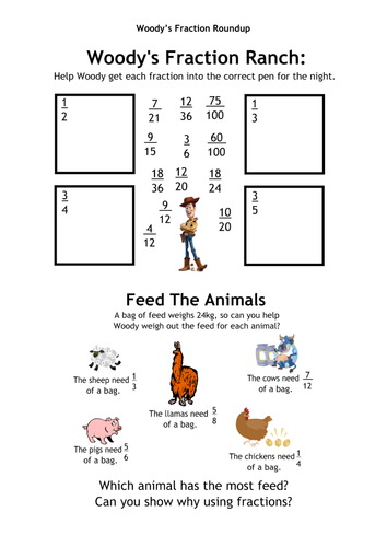 Woody's Fraction Roundup