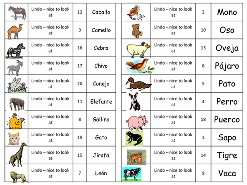 Make your own animal top trumps