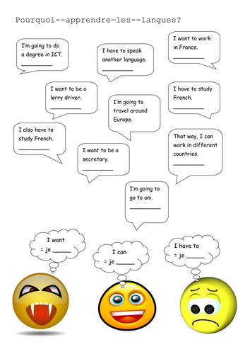 Pourquoi apprendre les langues?