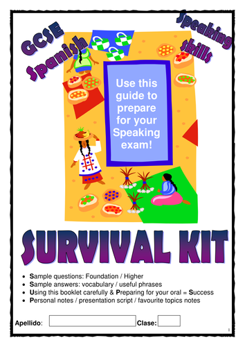 Speaking skills survival kit