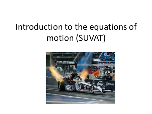 SUVAT Motion Equations Masterclass