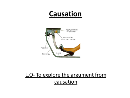 argument causation from aquinas of Teaching Causation  by from and Weakness UK Argument Strengths