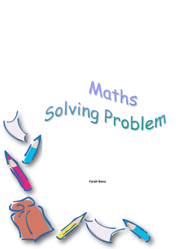 Math solving problems | Teaching Resources