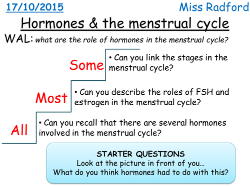 B1.1 Menstrual Cycle for SEN