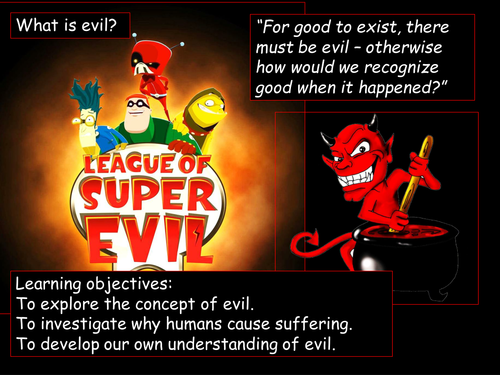 Evil and suffering