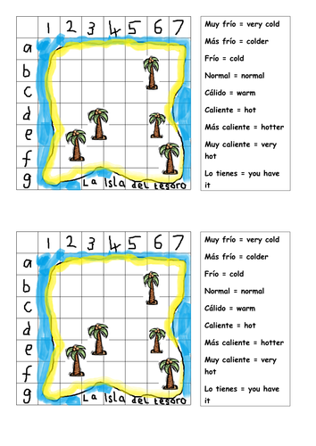 Hunt the treasure on Treasure Island