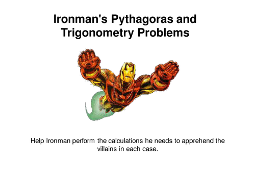 Ironman Pythagoras and Trigonometry