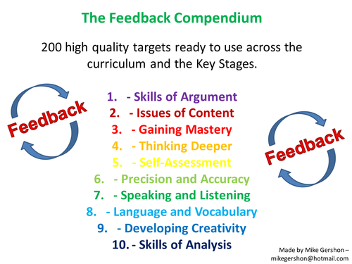 The Feedback Compendium