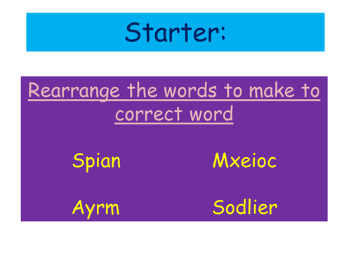First Spanish and American meeting