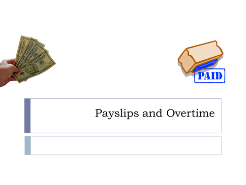 Payslips and Overtime