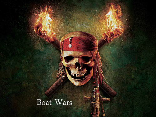 Boat Wars - Pirates of the Carribean theme!