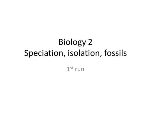 Revision for B2 fossils, isolation etc