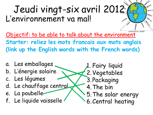 L'environnement va mal