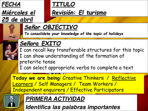 El turismo: Listos 2 rojo Modulo 4