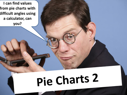 StatisticsInterpreting Pie Charts with Calculators