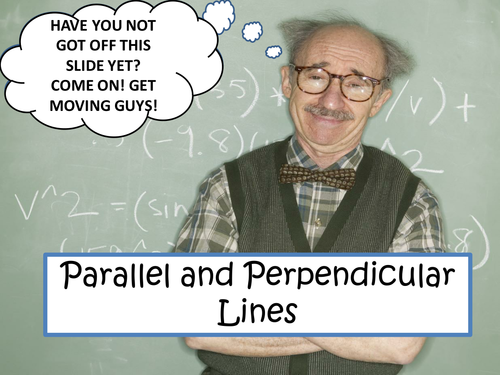 GCSE Parallel and Perpendicular Lines