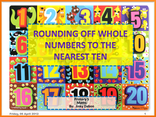 ks2-rounding-off-whole-numbers-to-the-nearest-ten-teaching-resources