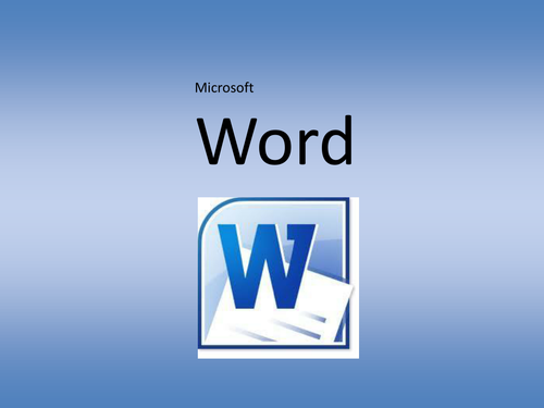 How to use Word