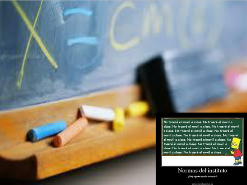 Las Normas del Instituto / Las Reglas del colegio