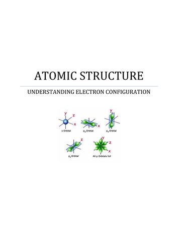 Atomic Structure Lesson